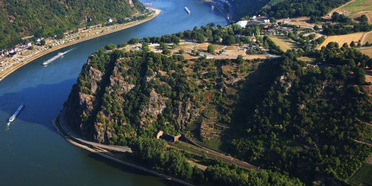 Loreleyfelsen am Rhein